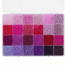 5200 piezas, 3mm abalorios de vidrio multicolor con forma de grano de arroz - Suministros vibrantes para hacer joyería DIY, pulseras, collares y manualidades con cuentas - Paquete múltiple de alta calidad, kit de artículos esenciales para manualidades
