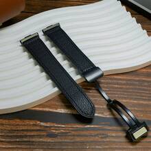 硅胶 + 皮革表带兼容华为 Watch Fit 3 磁性手链环表带兼容华为 Watch Fit 3 智能手表腕带 - For Huawei Fit 3 - 查看 18