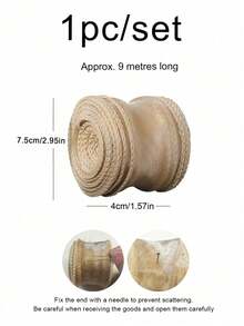 1Pc Semi-Transparent Organza Ribbon With Curled Edge, Ideal For Gift Wrapping, Cake Decoration, Wedding, DIY Bow Knot Satin Ribbon For Festival Party Decoration, Autumn And Winter Decoration, Home Decoration-Gold - Gold - View 3
