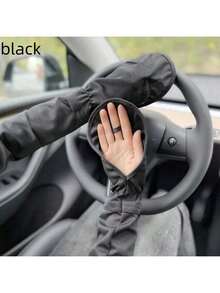 1 双女士宽松透气防晒臂套，开车降温防晒露指手套