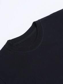 Bate de Béisbol con Decoración de Helado, Camiseta de Jugador de Béisbol, Camiseta Infantil Adecuada para Regalos de Cumpleaños Casuales Estampados para Niños y Niñas - Negro - Ver 5