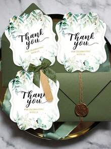 60 件/30 件/3 件波西米亚婚礼手持折叠扇，感谢您与我们一起庆祝，适合新娘、伴娘、教堂舞会的婚礼派对礼物，适合生日派对、宾客礼物、派对装饰、订婚派对、茶会 - 彩色 - 查看 12