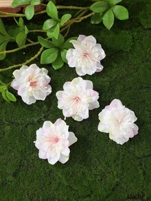 5个/10个装 女孩花朵发夹，日常装饰发饰，春季 - 彩色 - 查看 6