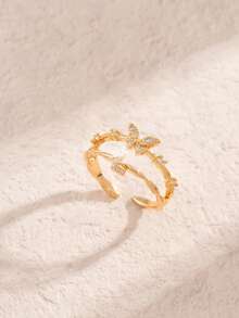 1 件复古风格儿童 26 个首字母戒指是最适合商业的定制礼物