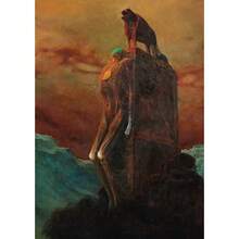 1 件现代 2025 Zdzislaw Beksinski 艺术海报墙面艺术印刷家居客厅酒吧美学装饰帆布艺术无框画 - 彩色 - 查看 70