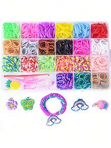 Soft Clay Letter Beads DIY Bracelet Jewelry Making Supplies Assorted Size Full Set, Suitable For Bracelets, Necklaces, Handmade Gifts For Family, Friends And Students - Multicolor - View 13