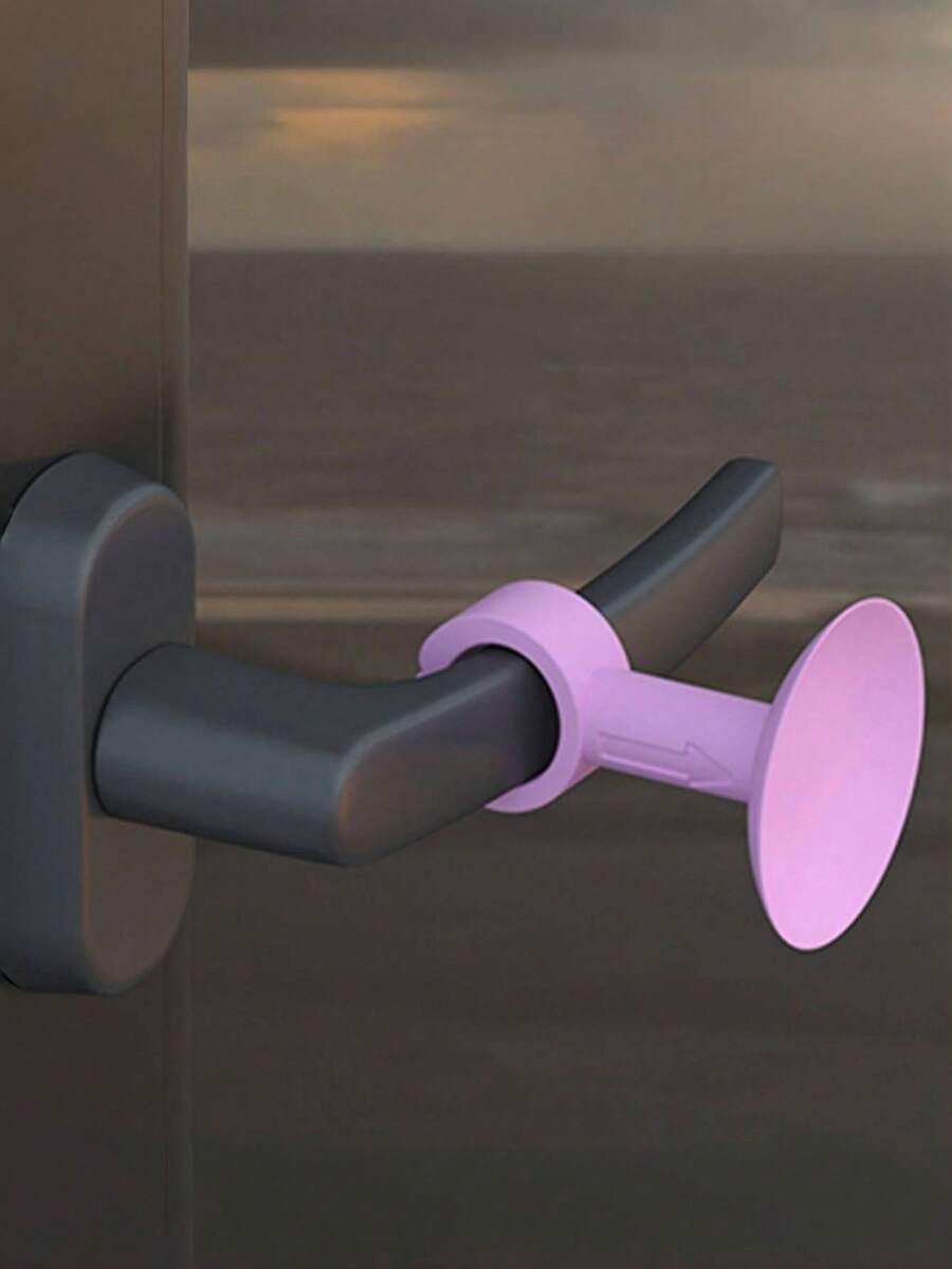 1 Stück Silikon weich elastische Stoßschutz Türgriff Abdeckung, Türknaufpuffer Wand Dämpfer, selbstklebender Silikon Türknaufstopfer