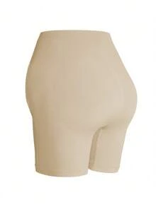 3 bucăți de pantaloni scurți cu talie înaltă pentru femei însărcinate, lenjerie intimă anti-iritație fără cusături - Multicolor - Vizualizare 8