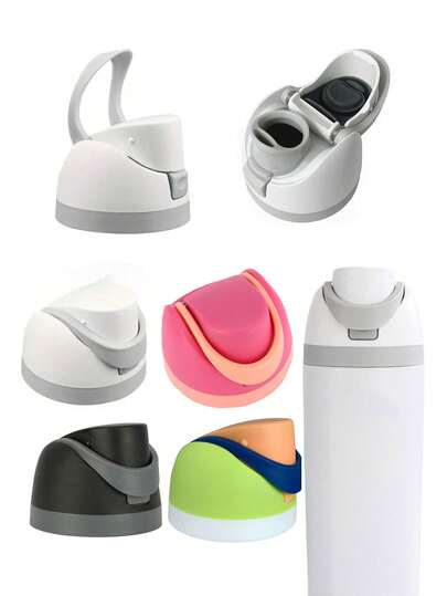 Replacement Cap, One Click Water Bottle Top Replacement Cap, Compatible With Cup 16oz 24oz 32oz 40oz,Leak Proof Replacement Accessory, Back To School Supplies