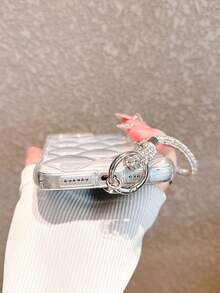 Rhinestone Diamond Luxury Transparent Phone Case Compatible With Iphone 17 Pro Max/17 Pro/17 Air/17/16 Pro Max/16/16 Pro/16 Plus/16e/15/15 Pro Max/15 Pro/15 Plus/11/12/13/14 Pro Max/11 Pro/11 Pro Max/12 Pro/12 Pro Max/13 Pro/13 Pro Max/7 Plus/14 Pro/14 Pro Max/14 Plus, Soft Shell, Minimalist Creative White