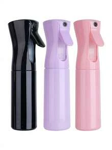 1 件 200 毫升/6 件/套渐变高压连续喷雾器瓶，细雾喷雾器，用于快速补妆，半自动加压喷雾器，美发工具