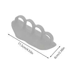 1pair Silicone Finger Trainer Gymnastics Grip Fitness HandGrip Strength Trainer Gym Pull Grip Cross Training Palm Grips Hand Protection - Multicolor - View 6