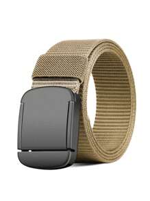 1/2/3 piezas Cinturón de nailon con hebilla automática para fitness al aire libre, senderismo, caza multiusos, táctico, de lona de alta calidad para hombres, casual, de negocios, novio, esposo, padre, regalo para hombre, uso diario, moda, adolescente, al aire libre, vacaciones, atlético, viaje, calle, bohemio, vintage, otoño, Halloween
