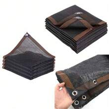 1 pièce Filet de protection solaire en PEHD noir anti-UV pour plantes grasses de jardin, filet d'ombrage extérieur