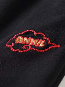 Annil 男童装 男童针织长裤 春季 - 黑色 - 查看 5