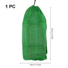Fishing Net Bag - With Drawstring, PA Material - Quick Air Drying, Foldable, Easy To Carry - Suitable For Outdoor Fishing Enthusiasts And Hardworking Fishermen - Multicolor - View 10