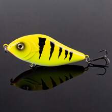 Esche da pesca da 10cm e 45g, hard plastic, galleggianti, per luccio