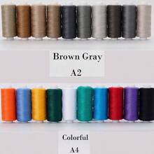 Thread For Sewing Polyester All-Purpose Sewing Threads 10 Colors 400Yards Sewing Thread Machine And Hand Stitching Dark Blue, Light Blue, Navy Blue(Various Options) - Multicolor - View 23