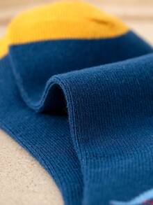 5 Pairs Kids Dinosaur Patterned Socks, Comfortable Breathable Casual Soft Socks, Suitable For Children Outdoor Activities - Multicolor - View 10