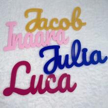 1pc Personalized Acrylic Name Plate, Customize Name, Lovely Personalized Gift, Door Plaque, Name Tag, Room, Door, Table, Gift Box Decor, Mother's Day, Father's Day Gift Back To School