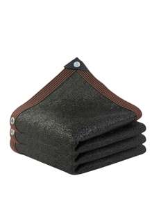 1 pièce Filet de protection solaire en PEHD noir anti-UV pour plantes grasses de jardin, filet d'ombrage extérieur