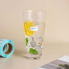 1 卷粘性热敏标签贴纸超市价格空白标签直接打印防水 - 白色 - 查看 8