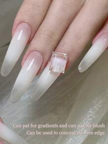 6ml New Popular White Patting Glue,White Gel Nail Polish, UV LED Soaking Nail Polish, Suitable For Home DIY And Nail Salon For Spring And Summer - White - View 7