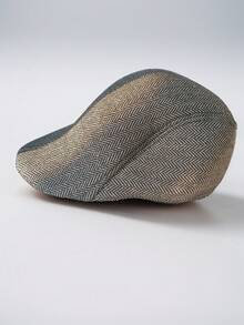 1PC Children Berets Cap British Style Linen Hats Fashion Flat Caps Boys Girls Classic Vintage Gatsby Cabbie Cap 8-16Y - Multicolor - View 8