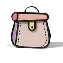 New Chain Crossbody Bag Two Yuan Cartoon Animation 3D Three-Dimensional Cake Bag Niche Design Everything Hand - Pink - View 2