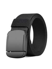 1/2/3 piezas Cinturón de nailon con hebilla automática para fitness al aire libre, senderismo, caza multiusos, táctico, de lona de alta calidad para hombres, casual, de negocios, novio, esposo, padre, regalo para hombre, uso diario, moda, adolescente, al aire libre, vacaciones, atlético, viaje, calle, bohemio, vintage, otoño, Halloween