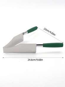 1pc Stainless Steel Cake Slicer, Plastic Handle Cake Cutter, Pastry Cake Divider, Kitchen Baking Tool, Suitable For Birthday Party Wedding