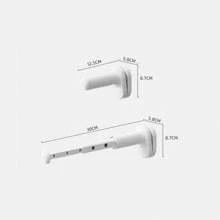 Portable Travel Clothes Hanger For Travel And Business Trips, Indoor Folding Clothes Hanger For Hotels, No Need To Drill Holes, Retractable Drying Tool