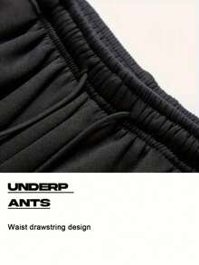 Men's Solid Color Sports Pants Loose American Casual Pants