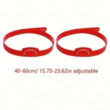 [1 zestaw - 2 szt./6 szt./61 szt.] - Regulowana kolorowa plastikowa opaska na głowę "Kim jestem", 6 kolorów, odpowiednia do odgrywania ról w klasie i na imprezach rodzinnych, akcesoria do gier zgadywanek, interaktywne narzędzia dydaktyczne, nauka liter, gra karciana, rekwizyty do odgrywania historii, nauka poprzez zabawę - Wielokolorowe - Zobacz 16