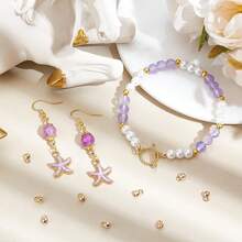 10/15/30 件珠头 18K 镀金黄铜结盖翻盖端盖压接珠球链连接扣适用于珠宝制作 DIY 配件工艺品配件 - 彩色 - 查看 8