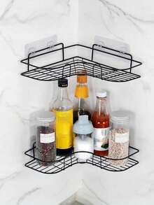 Transparent Seamless Double Claw Hooks, Waterproof And Oil-Proof, Heavy Duty Self-Adhesive Hooks For Bathroom And Kitchen - Multicolor - View 4