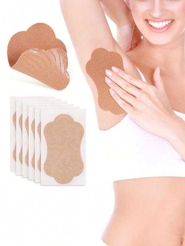 2/6/10/20 piezas Parches desechables de tela no tejida invisible, parche antitraspirante minimalista blanco para debajo del brazo, para una prevención del sudor duradera y eficaz, absorción invisible del sudor, debajo del brazo para comodidad, parche antitranspirante, para viajes al aire libre, para mujeres y hombres, cuidado del Body para viajes, deportes, aire libre, verano