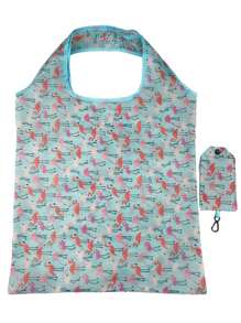 1pc Reusable Shopping Tote Shopping , Large Capacity Polyester Portable Folding For Travel ,Makeup ,Cosmetic ,Vacation Organizer,Large Capacity Makeup Organizer Makeup Case, For Lipstick, Brush, Skincare, Mobile Phone, Coin, Small Items, For Home,Gift,Vacation And Festival Halloween Christmas Multifunctional Use,Boho Vibes