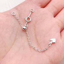 1/3/5pcs 18k Gold Plated Necklace Extenders Adjustable Delicate Necklace Extender Chain Hypoallergenic For DIY Necklaces And Bracelets Jewelry Making