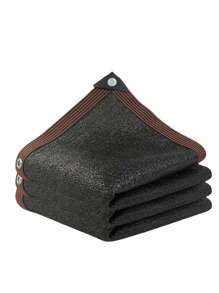 1 pièce Filet de protection solaire en PEHD noir anti-UV pour plantes grasses de jardin, filet d'ombrage extérieur