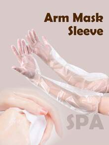 10pcs Disposable Leg /Arm Peel Cover Mask ,Skin Care Gloves,Skin Care Footmuffs,Spa Pedicure Supplies, Waterproof Leg Mask,Remove Dead Skin, Moisturizing And Relief,Diy Foot Mask Tool, Suitable For Men And Women, Gifts For Family, Beauty Salon, Spa - Multicolor - View 4