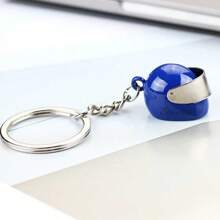1PC Custom Initial Name Motorcycle Helmet Keyring, Mini Motorbike Helmet Keychain, Personalized Biker Key Ring, Gift For Motorcycle Riders Dad,Multi-Functional,Durable,Ornamental,Reusable,Exquisite,Stylish,High-Quality,Colorful,Modern,Custom,Personalized,Unique