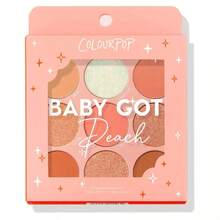 ColourPop 9-Pan Eyeshadow Makeup Palette - 0.3oz - Baby Got Peach - View 7