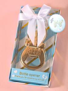 1 Piece, Baby Bottle Opener, Suitable For Gender Revealing Gifts, Boy Or Girl Baby Showers Or Gender Revealing Party Decorations, Neutral Party Decoration Souvenirs - Multicolor - View 13