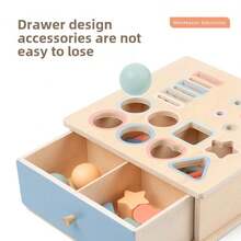 蒙特梭利儿童分类盒，婴儿颜色和形状匹配，精细运动技能训练早期教育玩具，智力开发玩具套装