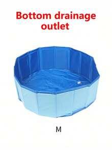 Foldable Pet Shower Bathing Tub, Portable Pet Bath Pool, Movable Dog Swimming Pool, Collapsible Pet Swimming Pool, Small Portable Pool, Suitable For Small, Medium And Large Dogs And Cats - Multicolor - View 15