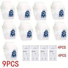 For Miele  Bags GN 3D Efficiency Vacuum Cleaner Dust & Filters C2 C1 C3 UK - White - View 3