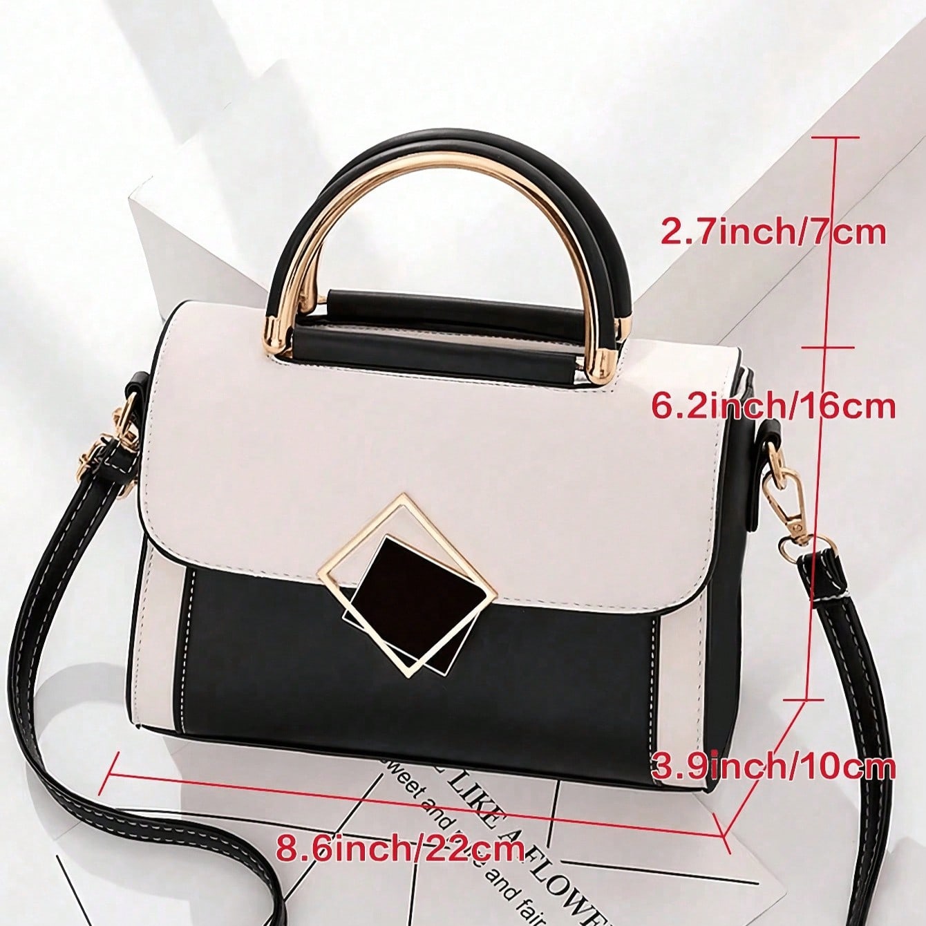 New Women's Bag And Premium Wallet Set, Suitable For Crossbody Bag, Shoulder Bag, Handbag