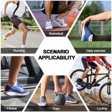 YUEDGE Mens Socks Sweat Wicking Anti Odor Thick Cushioned Black Cotton Casual Work Everyday Golf Tennis Walking Training Athletic Sports Crew Socks For Men Size 6-10, 5 Pairs - Black - View 9