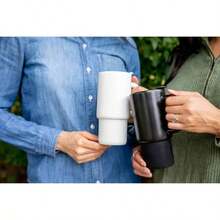 Ello Commute 18oz Ceramic Travel Mug - Black - View 4